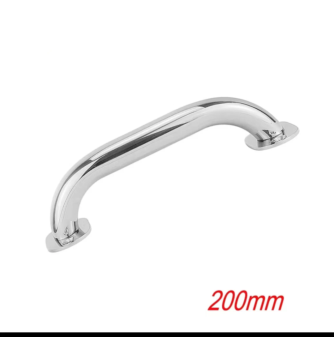 

1PC Boat Accessories Marine 200mm Marine Stainless Steel 316 Grip Handle Deck Handrail Polished Boat / RV /Bath Grip Handle