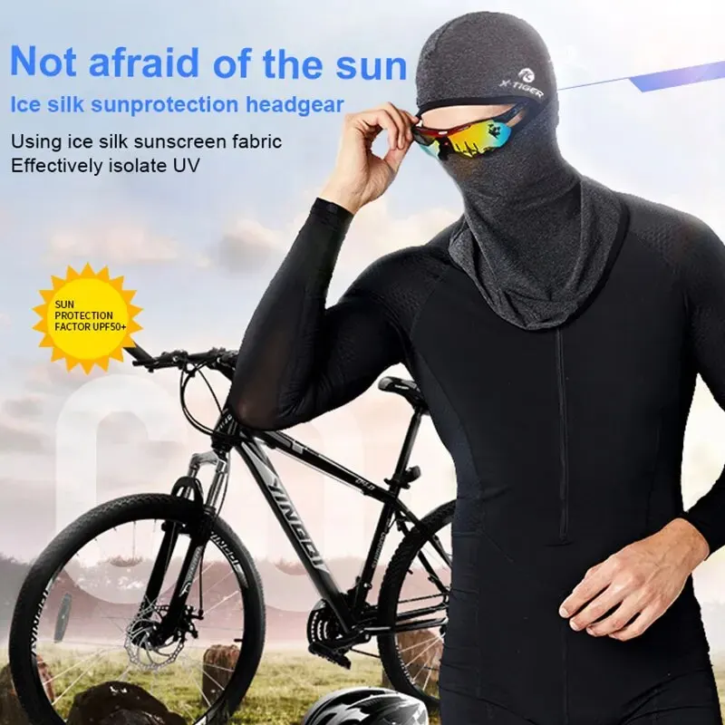 X-TIGER Face Mask Absorb Sweat Cycling Fishing Training Face Scarf Neck Gaiter Bicycle Sun Protection Sport Face Mask 2