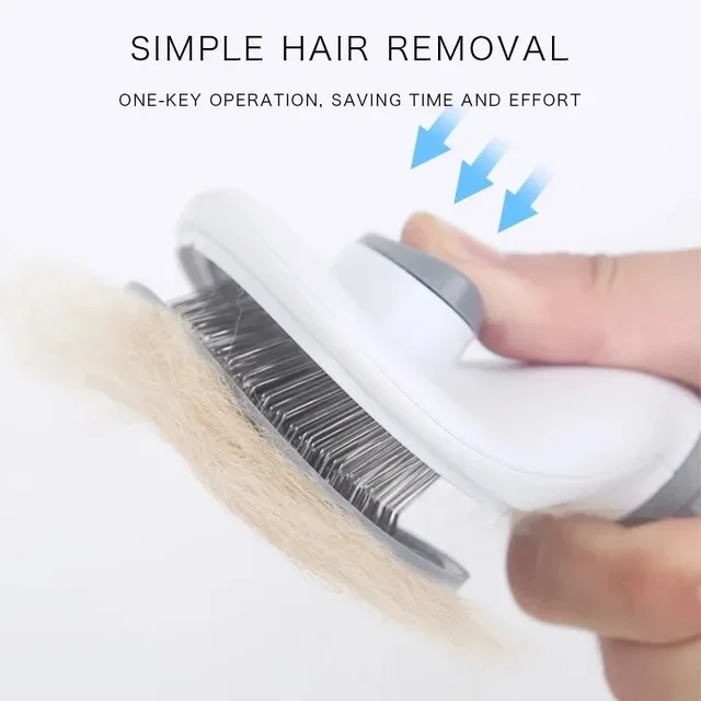 Pet Dog Brush Dog Hair Remover Dogs and Cats Pets Dogs Accessories Beauty Tools Cat Comb For Grooming Removes Hairs Supplies 2