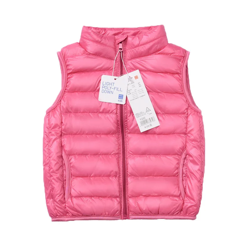 

Winter Boys Girls Children Clothing 90% Duck Down Jacket Vest Baby Girl Clothes Snowsuit Outerwear Teens Kids Coat