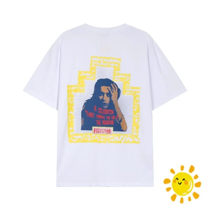 

Top Quality Classic Trapezoidal Portrait Print Cavempt T Shirt Men Women Cavempt Top Tees Fashion Summer Casual Tee