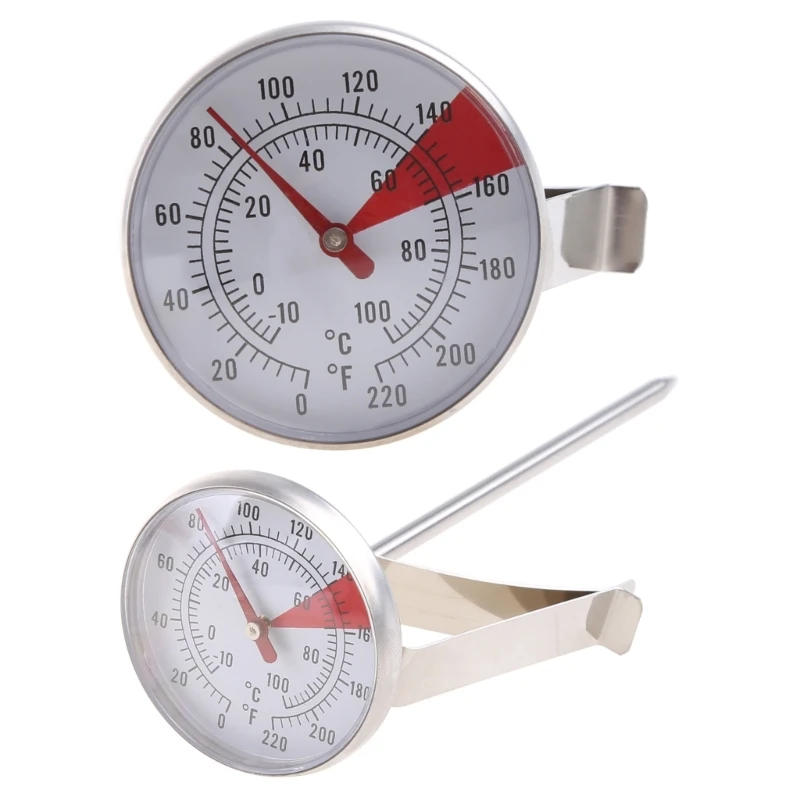 New Stainless Steel Kitchen Food Cooking Milk Probe Temperature Thermometer