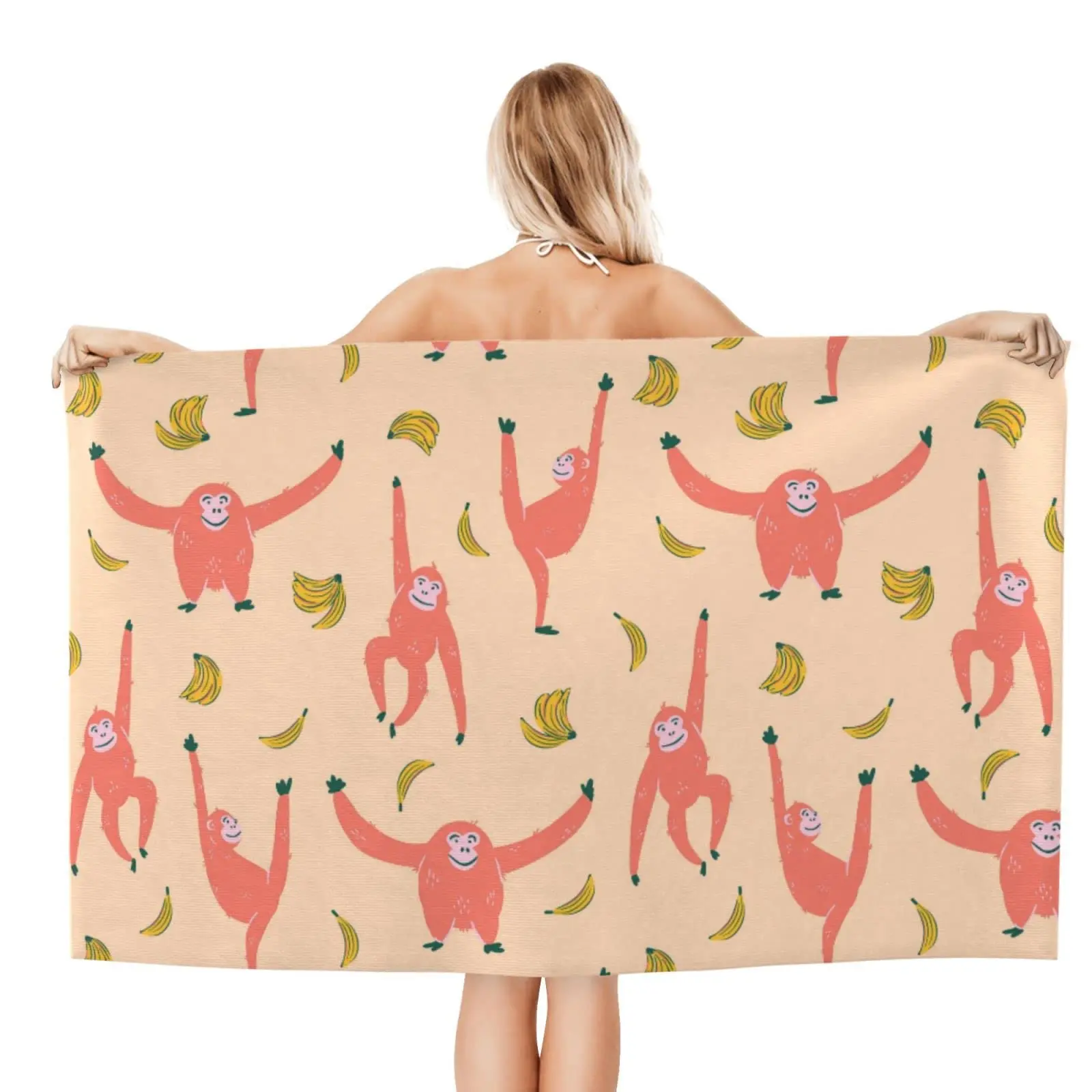 

Microfiber Beach Towels for Adults Sand Free Travel Towel Large Fast Drying Lightweight Oversized Bath Towels