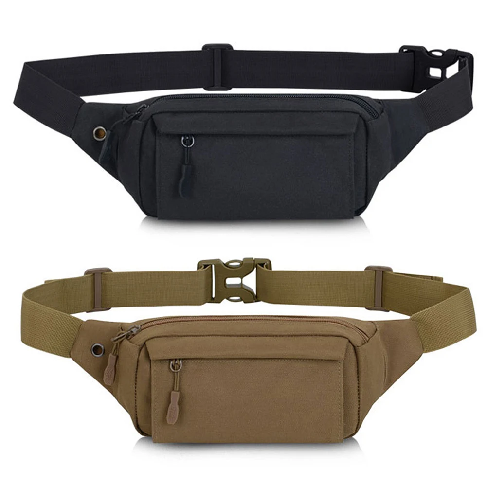 Sac Banane Homme Grande Capacité - Sacoche Sport Imperméable Avec 2 Poches Pour Randonnée, Vélo Et Voyage
