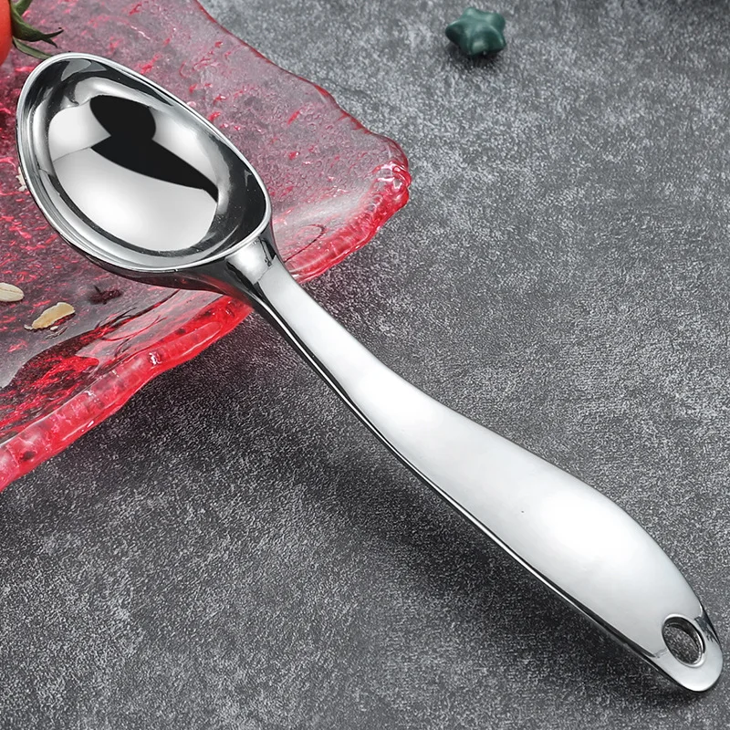 Ice Cream Scoop Stainless Steel Spoon Ice Ball Mold Non-Stick Potatoes Watermelon Cream Digger Scoop Tools ice cream scoop