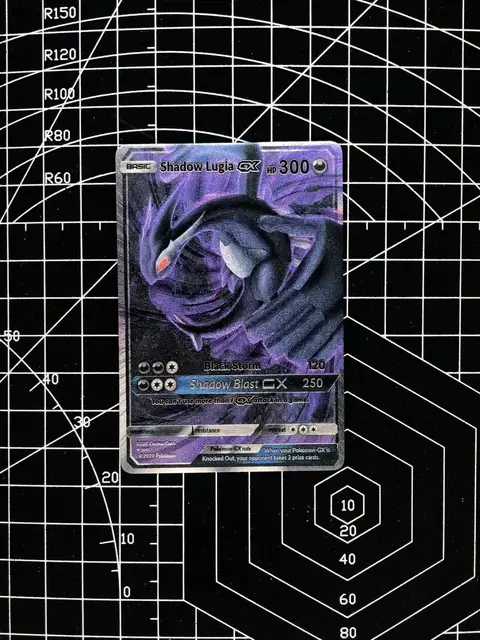 Pokémon Anime Metal Cards, Preto, Sombra, Lugia, GX, aço inoxidável, VMAX  Brinquedos, Hobbies, Collectibles, Coleção do