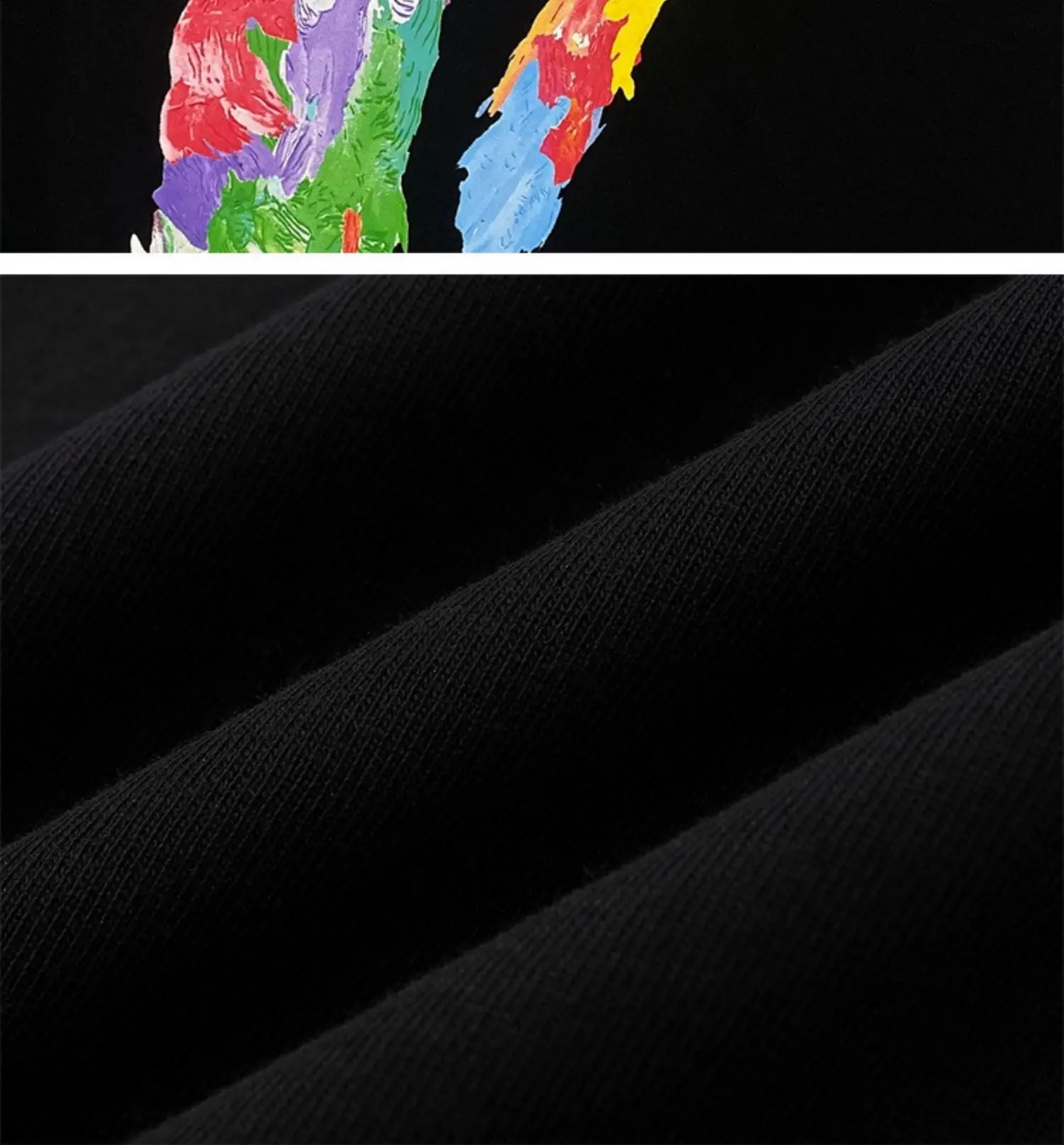 New Trendy American Color Oil Painting Short-sleeved Summer Clothes Men And Women Trendy Couple T-shirt