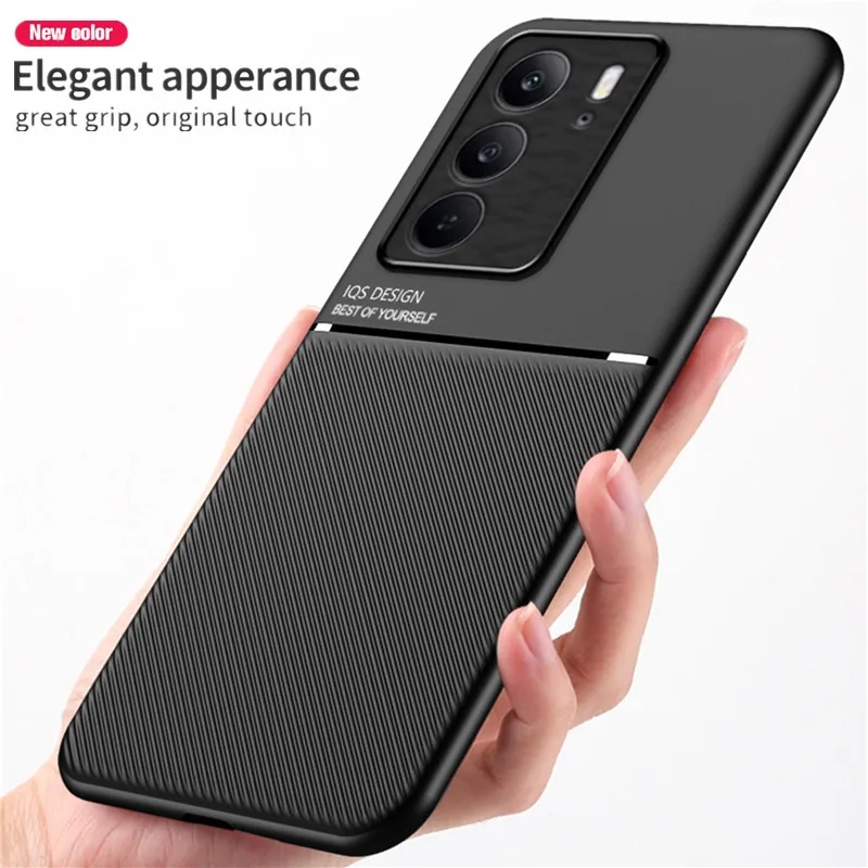 Durable Non-Slip Protective Phone Case with Magnetic Holder