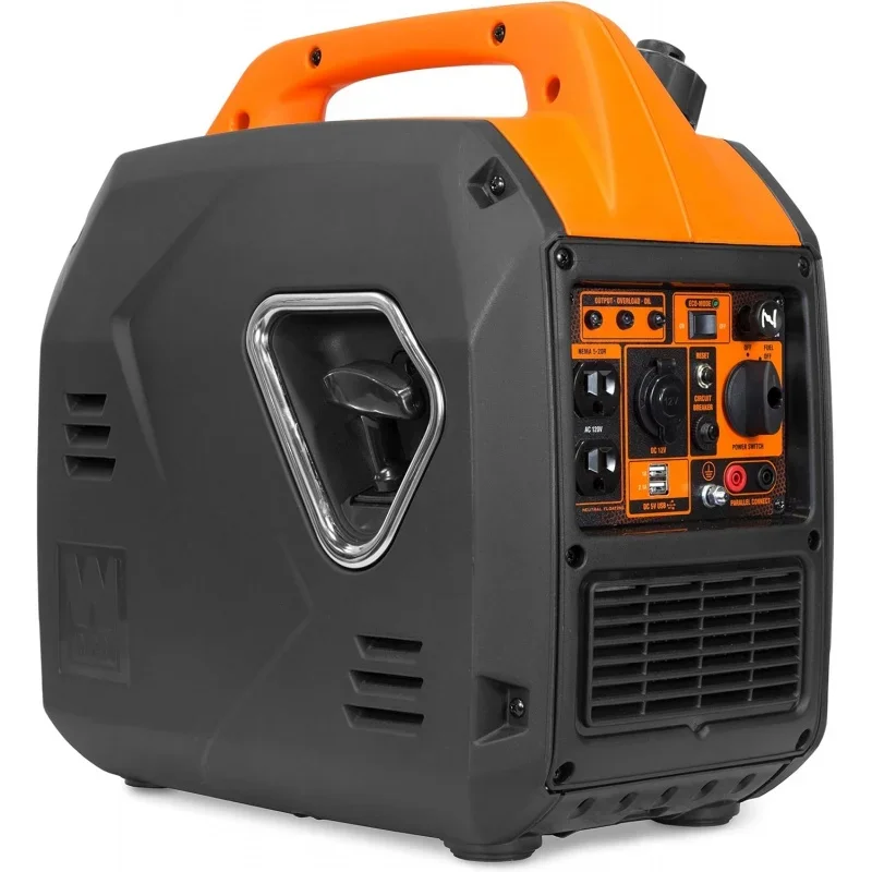 WEN 56235i Super Quiet 2350-Watt Portable Inverter Generator with Fuel Shut Off, CARB Compliant, Ultra Lightweight, Black