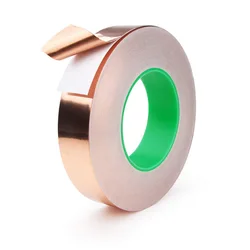 Premium Copper Foil Tape with Double - Sided Conductive Adhesive - 20M for EMI Shielding, Crafts, Electrical Repairs, and Grounding (Width 20mm)