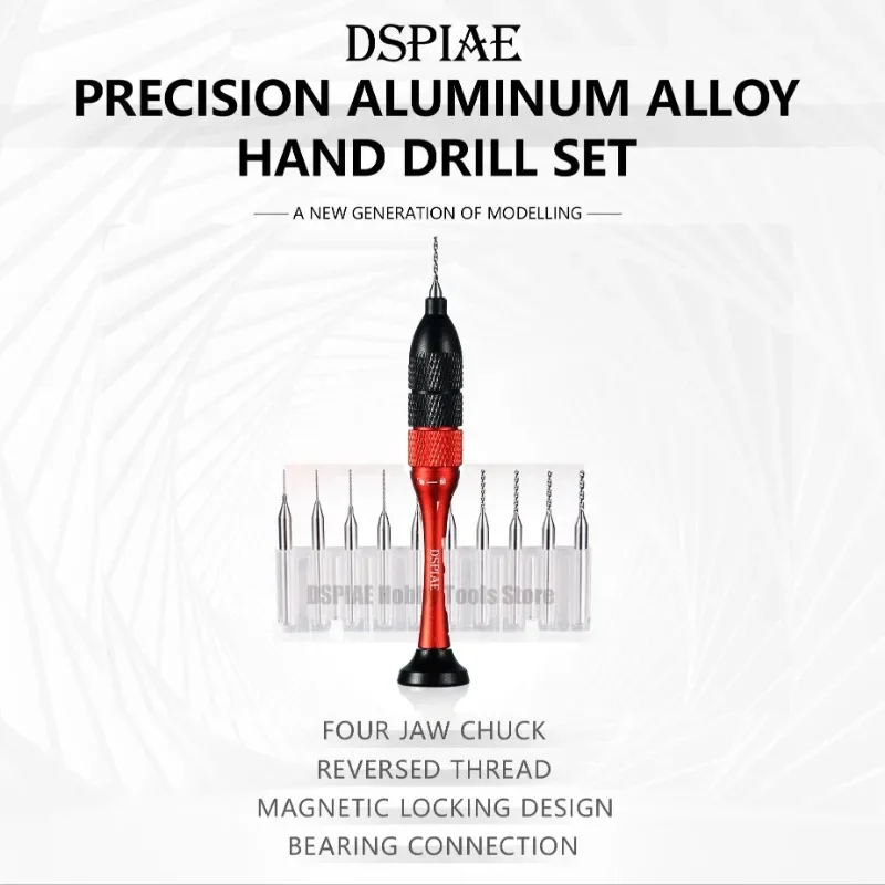 Hand Drill Set Drill Bit Tool Model Building DIY
