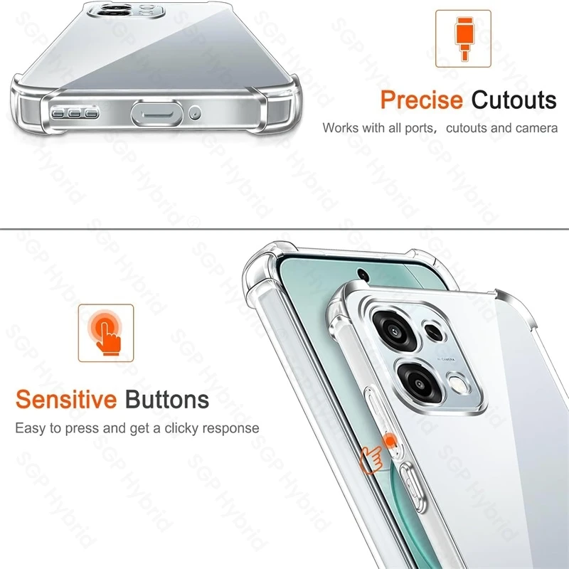 Crystal Clear Anti-Yellowing TPU Protective Case