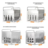 DIY Stainless Steel Popsicle Mould Ice Cream Mold Household Ice Lolly Mold Popsicle Machine A Glace 2