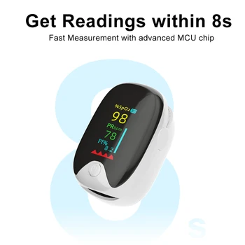 Medical Finger Pulse Oximeter Saturometer Oxygen Saturation Pediatric Oximetro Heart Rate Health Care Blood Pressure Adult Child 3