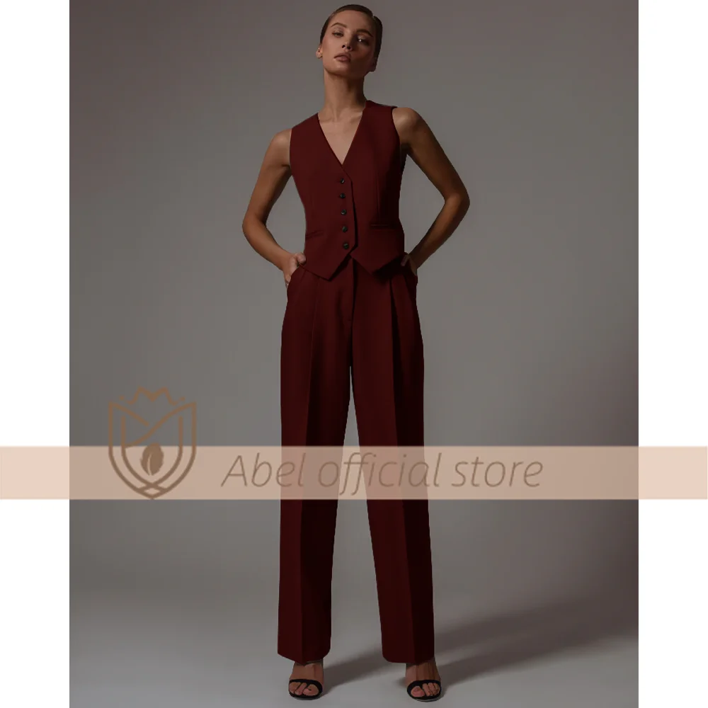 Women's Tank Top and Pants Set of 2 - Handmade Lightweight Design Customized Suit Sets for Parties, Events and Casual Occasions