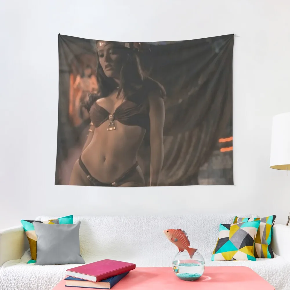 

Salma Hayek Dusk Till Dawn Tapestry Decorative Wall Mural Wallpaper Tapete For The Wall Kawaii Room Decor Tapestry