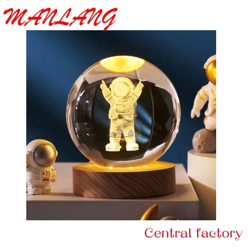 

Custom Crystal Ball Children's Night Light Warm Whole Room Welcome Consultation