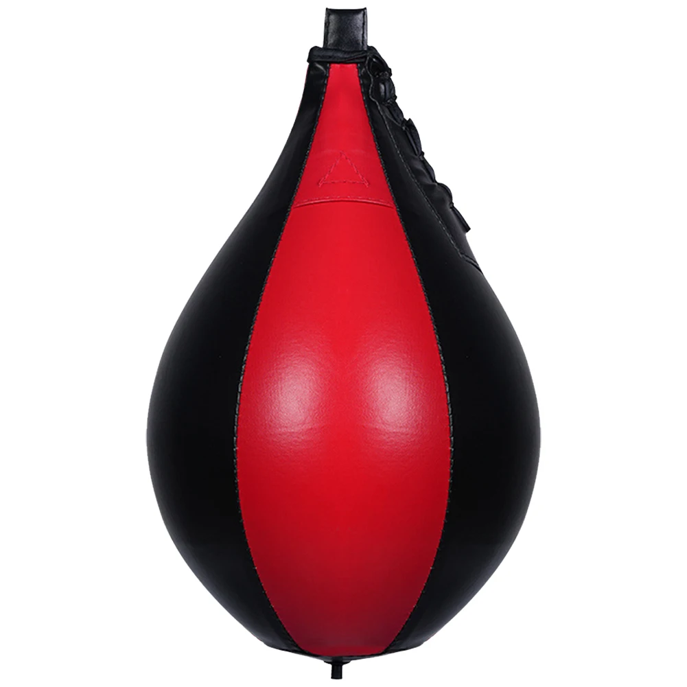 Boxing Speed Ball Hanging Punching Bag PU Leather Boxing Reflex Ball Stress Relief Striking Bag Equipment