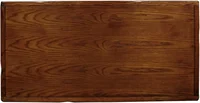 10058 Slate Tile Coffee Table with Shelf, 20 in x 38 in x 20.5 in, Rustic Oak 2