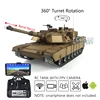 Heng Long RC Tank 1/16 7.0 Customize Abrams FPV 3918 360° Turret Barrel Recoil TH17805-SMT4 1