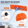 VEVOR 21ft Snow Roof Rake 25" Plastic Blade Snow Removal Tool  with Anti-Slip Retractable Handle Grip for House Roof/Car Snow 3
