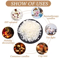 50/100/250/500/1000g Natural Soy Wax Flake For DIY Handmade Candles Crafts Additive-Free Scented Candle Raw Material Making Kit 3