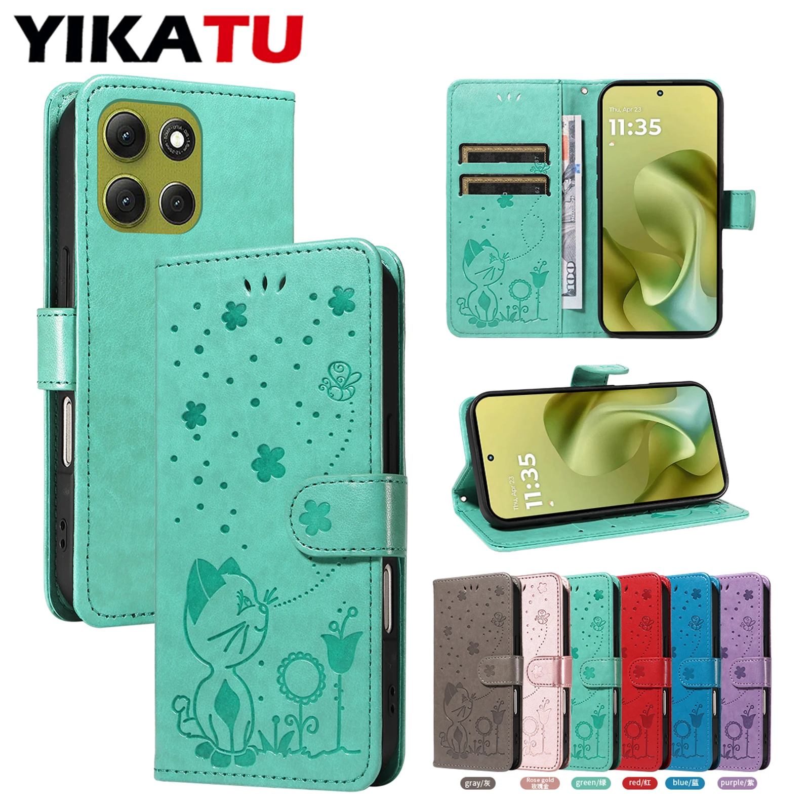 Premium Wallet Case for Motorola Moto G Series - Stylish and Functional Protection