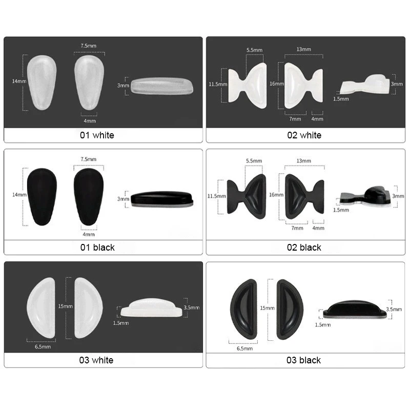 Silicone Nose Pads Image 7