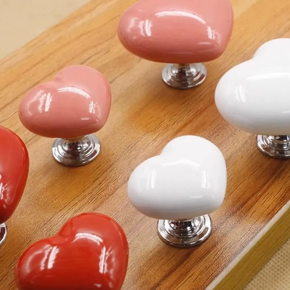 

2Pcs Love Heart Shaped Toilet Tank Button, Cover Drawer Handle Toilet Push Button Flush Replacement, Toilet Tank Button Aid Love