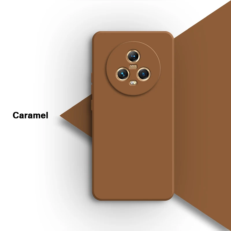 High-Quality Liquid Silicone Phone Case with Soft Lens Protection
