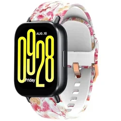Silicone Smartwatch Wristband Bracelet - Replacement Strap for Redmi Watch 3 Active (Dandelion)