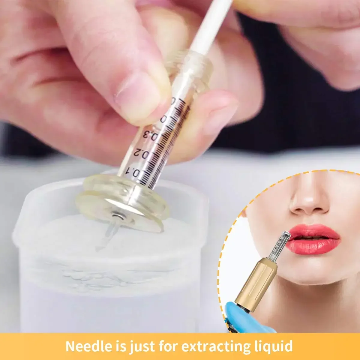0.3/0.5ML Hyaluron Acid Pen Adjustable Pressure Atomizer Reduce Blemishes Wrinkles Thickening Lips Hyaluronic Needleless Syringe