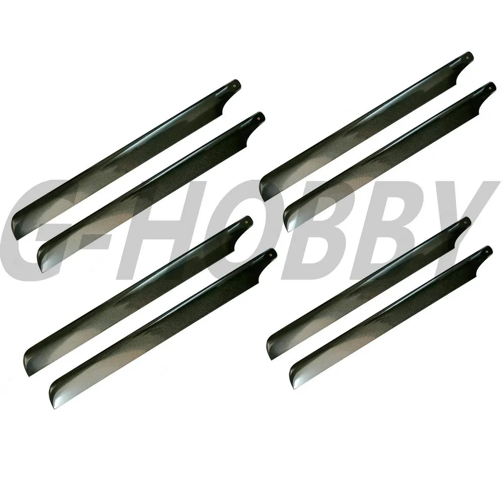 1pair "HAWK" 600mm Carbon Fiber Main Rotor Blade For for Trex 600 ALIGN KDS TG600 XL600 SAB 600 Helicopter