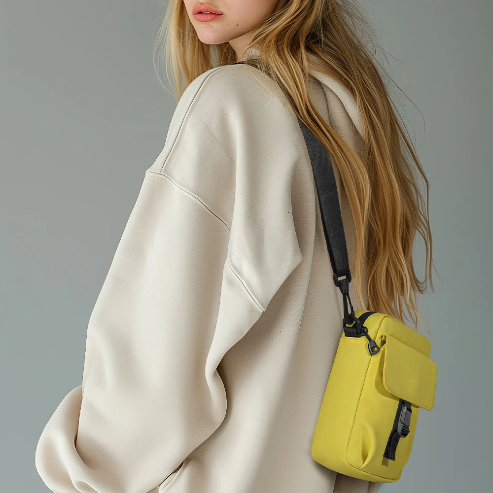 HcanKcan Fashion Women's crossbody Bag Casual Waterproof Luxury Shoulder Bags Anti-theft Sling Messenger High Quality Male Pack