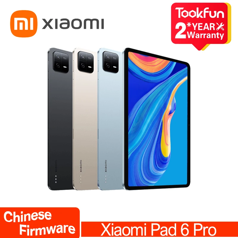 Chinese Firmware Xiaomi Mi Pad 6 Pro Tablet 11-Inch 2.8K Ultra HD 