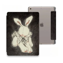 Enhanced Rabbit Pencil Slot Tablet Case with Stand & Protection Sleeve for Mini4 Mini5 7.9inch (STPUDM - TD18181)