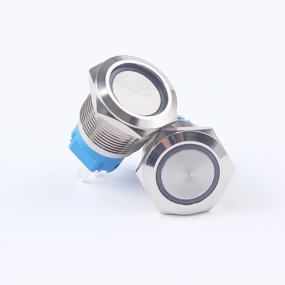 reset momentaneo pressione botao 12v 220v 3v 19mm 16mm 40 pcs lot 02