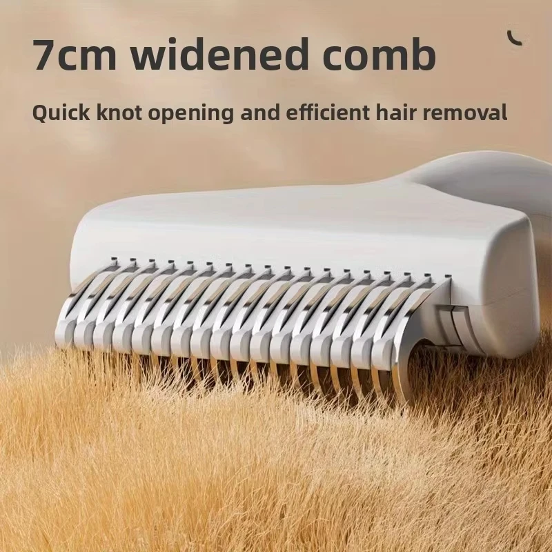 Stainless Steel Dog Removal Pet Hair Remover Brush For Grooming Tools Pets Dematting Comb Dogs Accessories_voghion.com