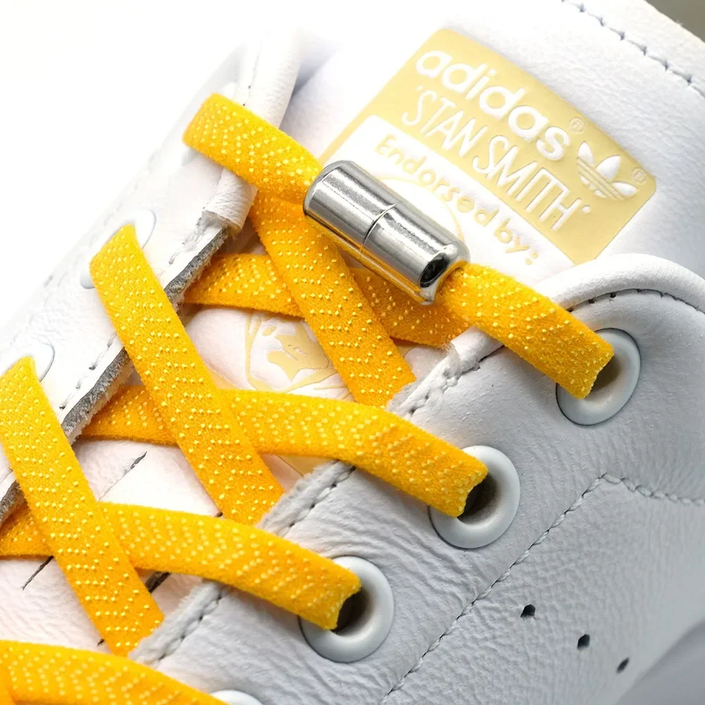 Elastic No Tie Shoelaces Flat Shoe Laces For Kids and Adult Sneakers Lazy Metal Lock Laces Shoe Strings shoelaces without ties,elastic shoelaces,elastic shoe laces