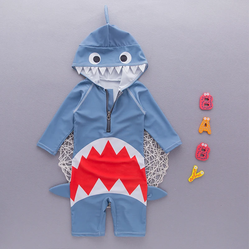 Детский цельный купальник для мальчиков