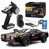 2.4G Radio 1:16 Model RC Car With LED Lights 4WD High Speed  Remote Control Racing Drift Retro Vehicle Cars Toys Gifts for Boys 6