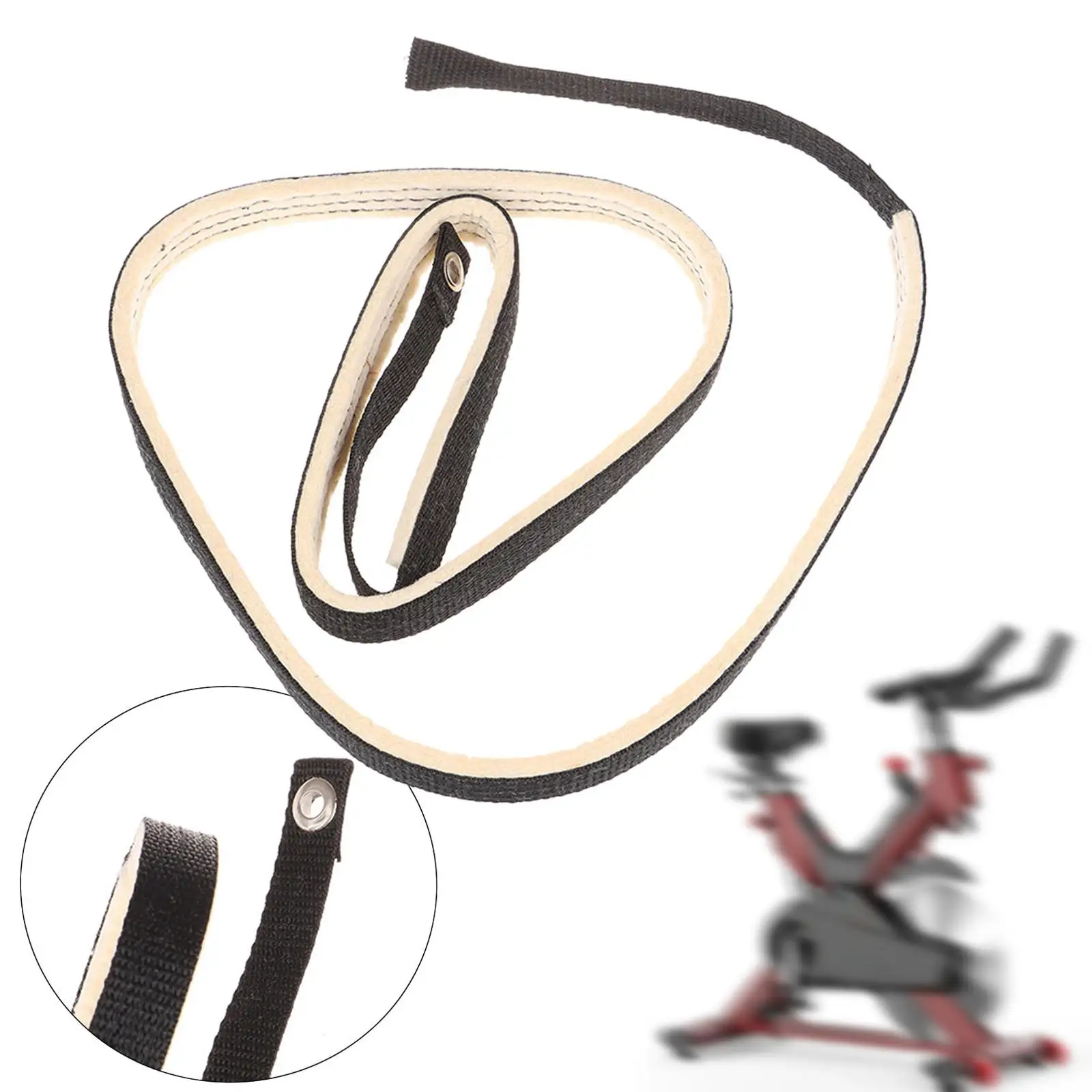 Fitness Bike Elliptical Machine Power Belt Friction Strap for Gym