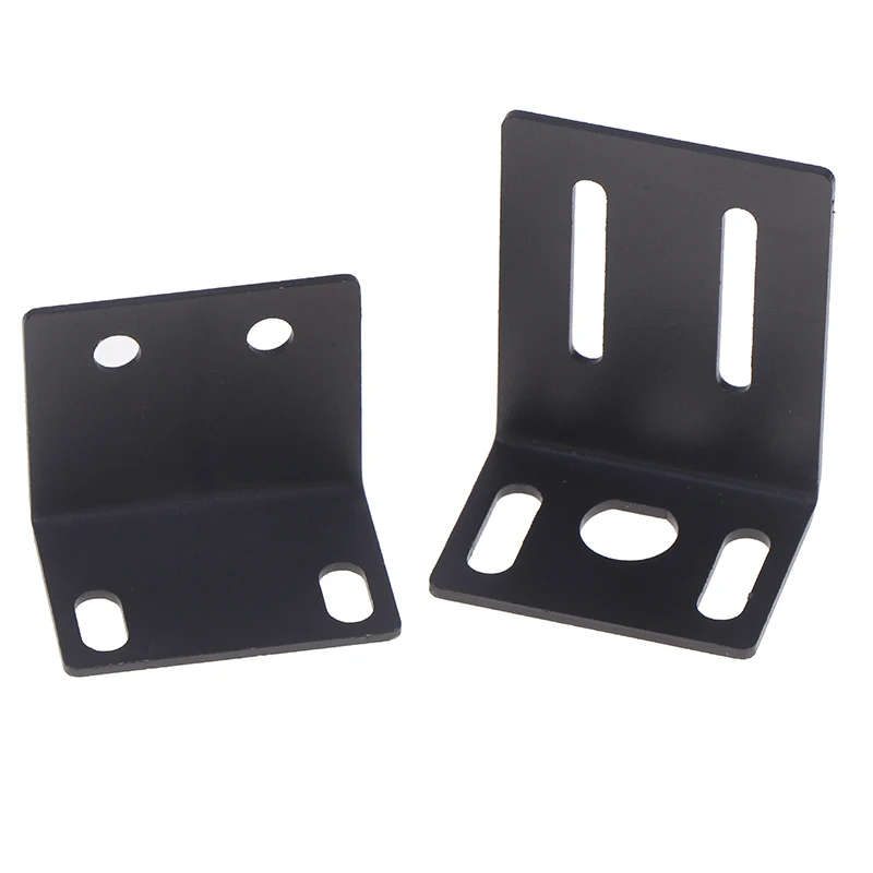 New 1 Set Metal 1U Rack Mount Ear Mounting Jointing With Screw Cap For Frame Box High Qulaity Wireless System Receiver Host