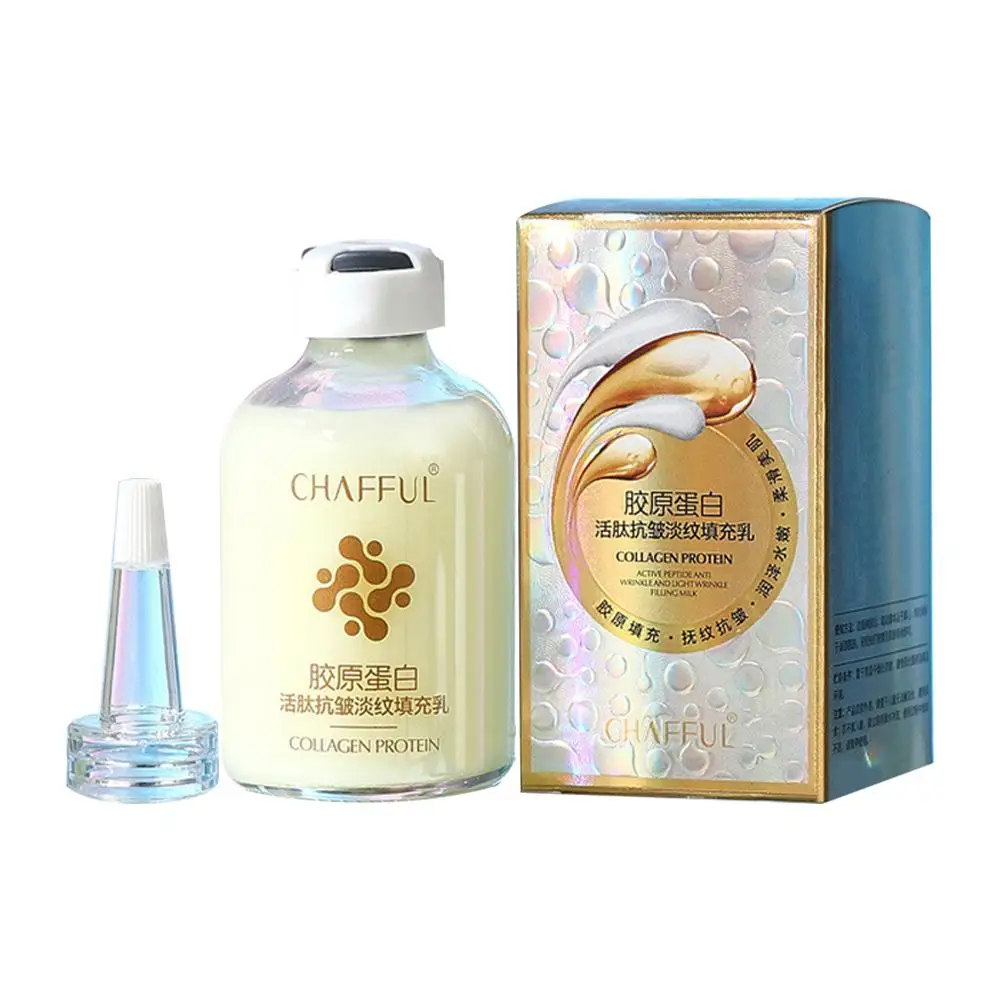 جديد الكولاجين مصل الوجه العناية بالبشرة جوهر الوج...