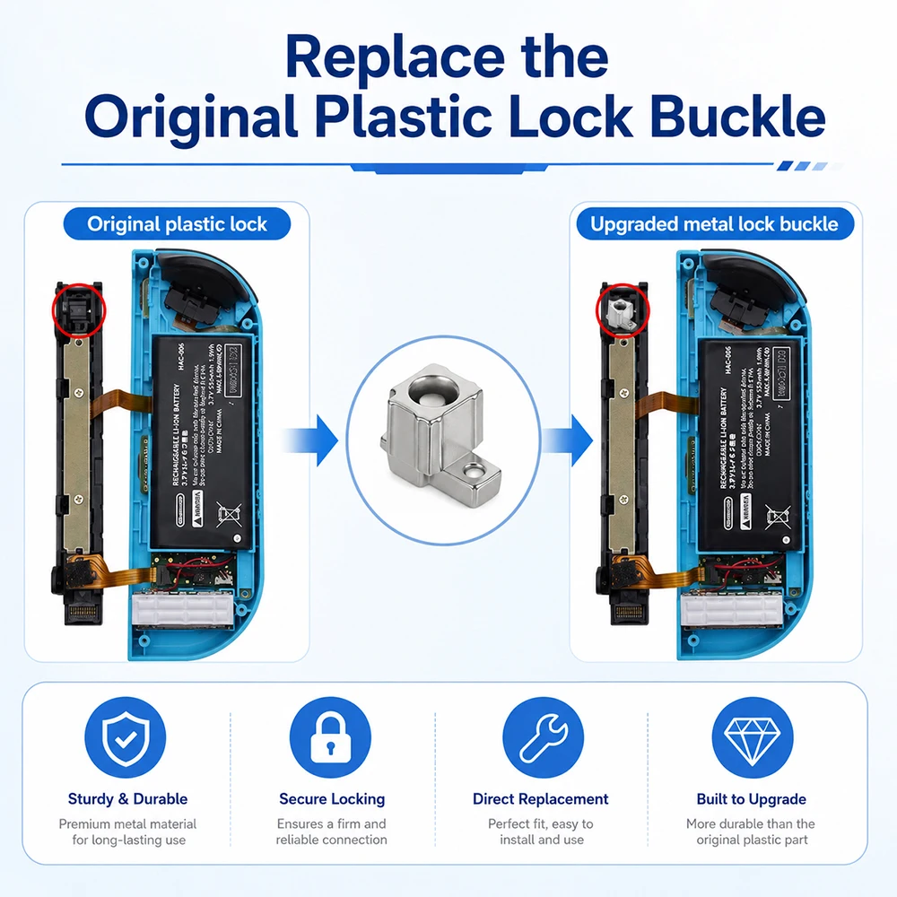 Metal Lock Buckle Latch Replacement