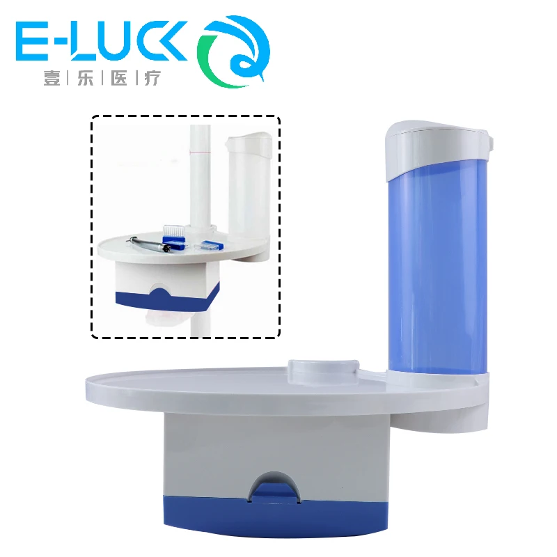 

Dental Chair Scaler Tray Parts Plastic Rotatable Tray for Dentistry Clinic Chair Accessories Additional Holde