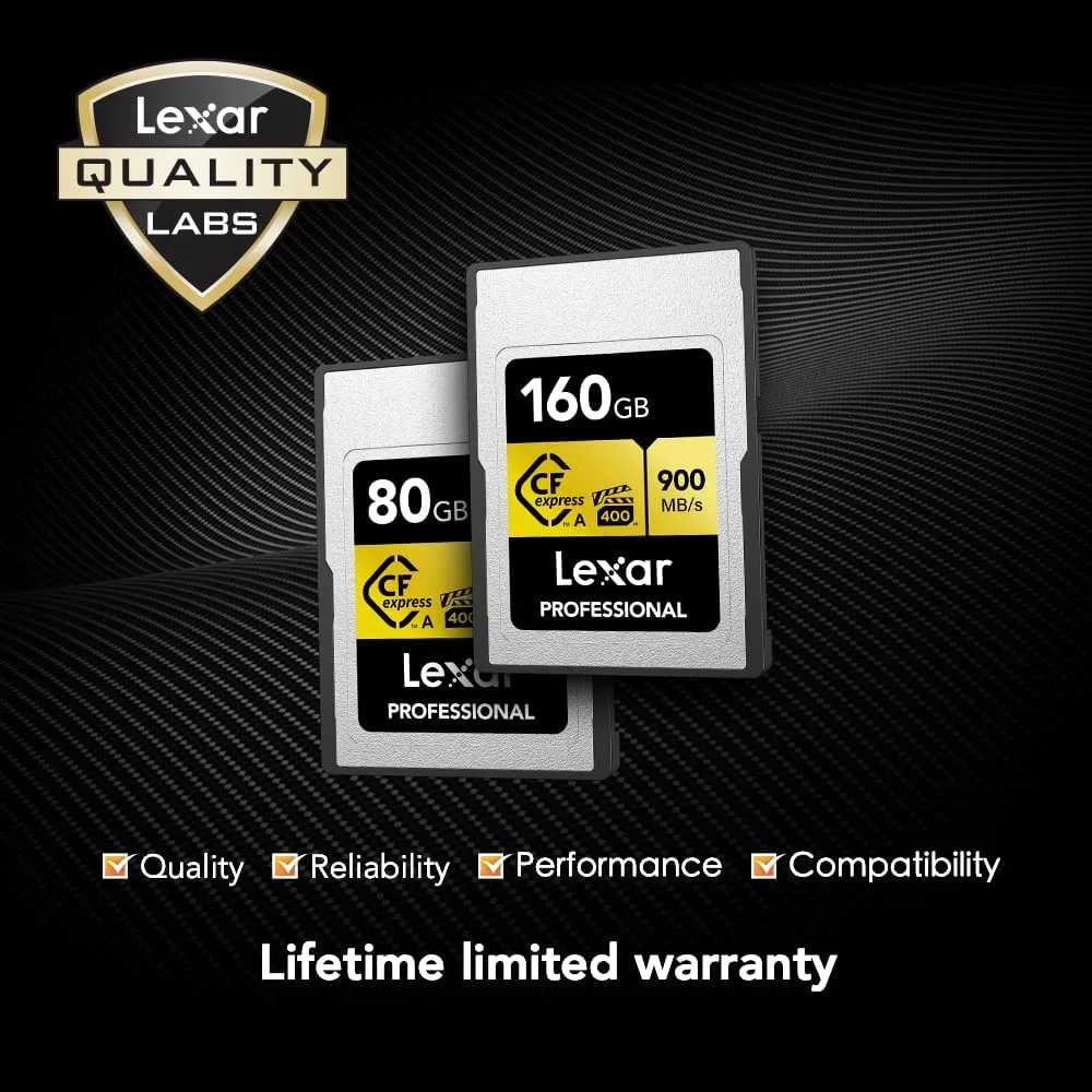 Lexar- ų CFexpress VPG 400 Ÿ A ī 160GB  ޸ ī, CFe A  8K  