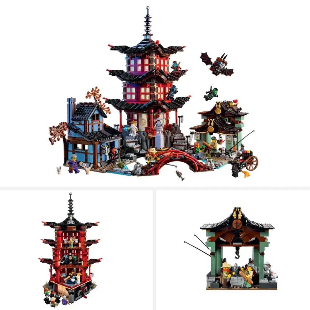 Mystery Floating Temple 2028pcs Temple of Airjitzu 70751