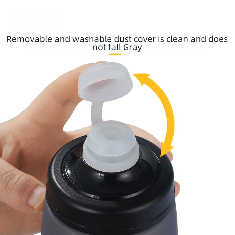 bicycle kettle squeeze jet nozzle leak-proof dustproof water cup mountain road bicycle riding water bottle Umbrella holder stand