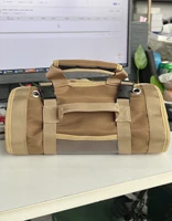 1 Piece Multifunctional Roll Up Tool Bag, Wrench Roll, Car First Aid Kit Wrap Roll Organizer, Hanging Tool Zipper Tote Bag 2